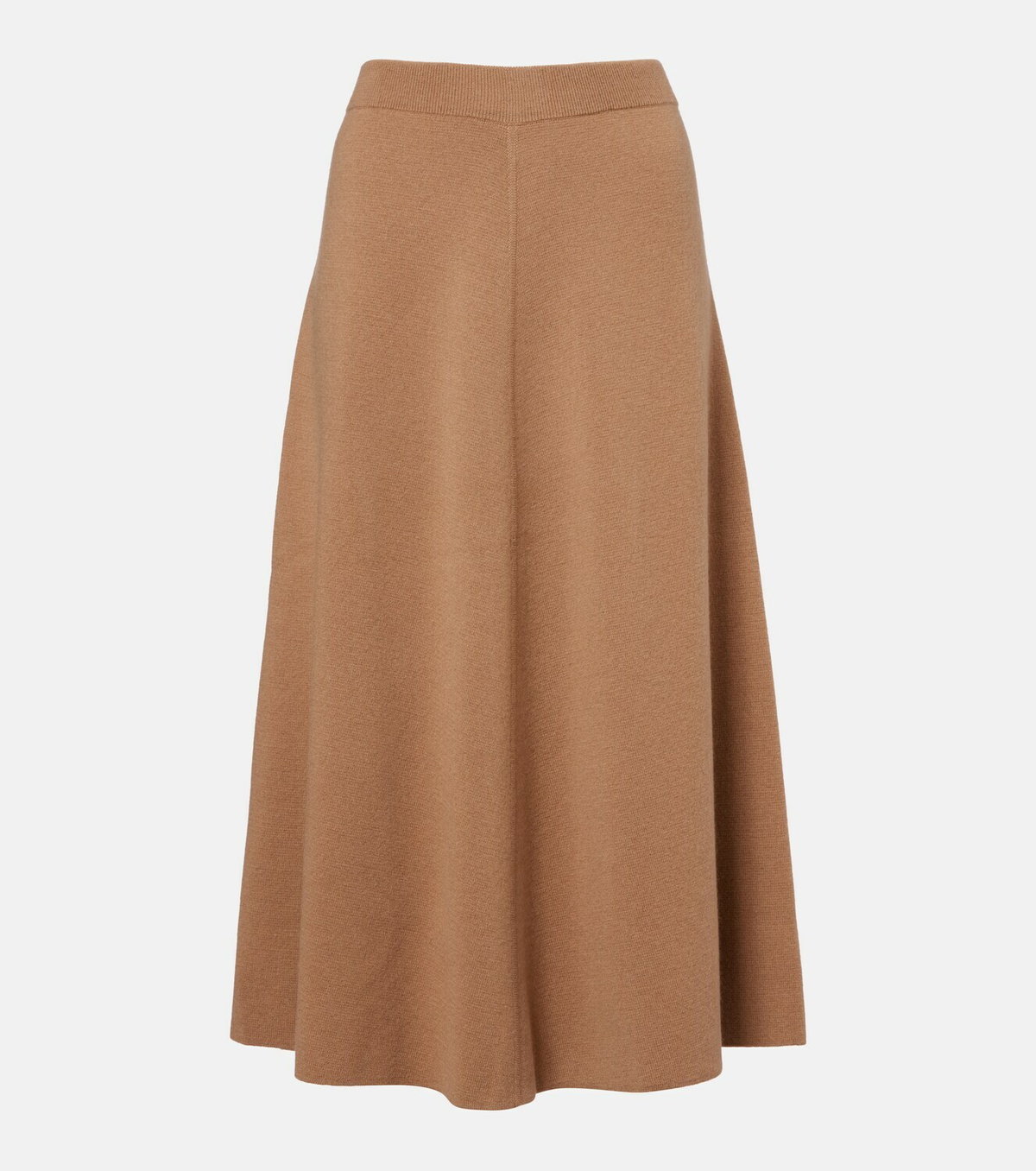 Jardin des Orangers Wool and cashmere midi skirt