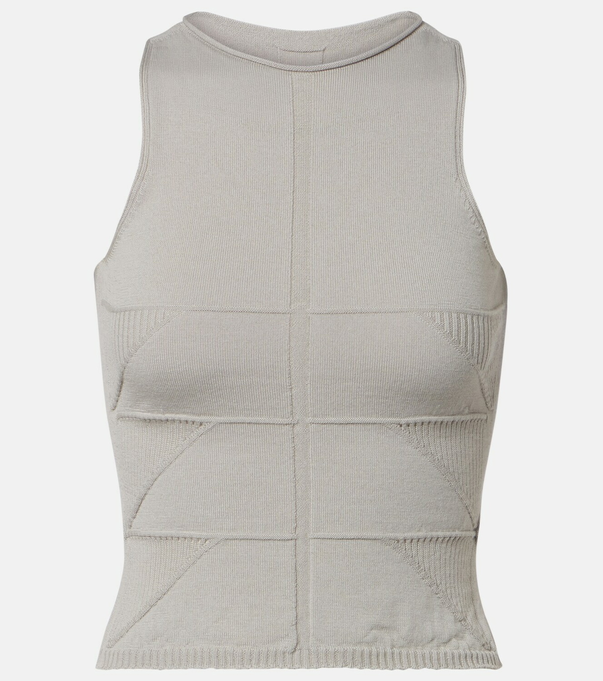 Rick Owens Temple virgin wool tank top
