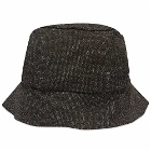 AFFIX Men's Stow Bucket Hat in Static Black