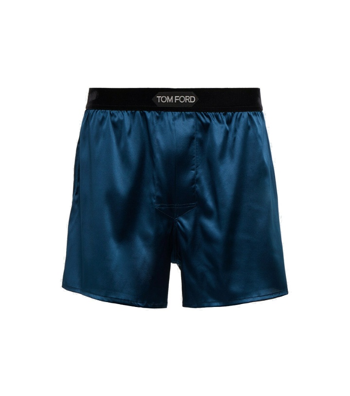Photo: Tom Ford - Silk-blend boxers