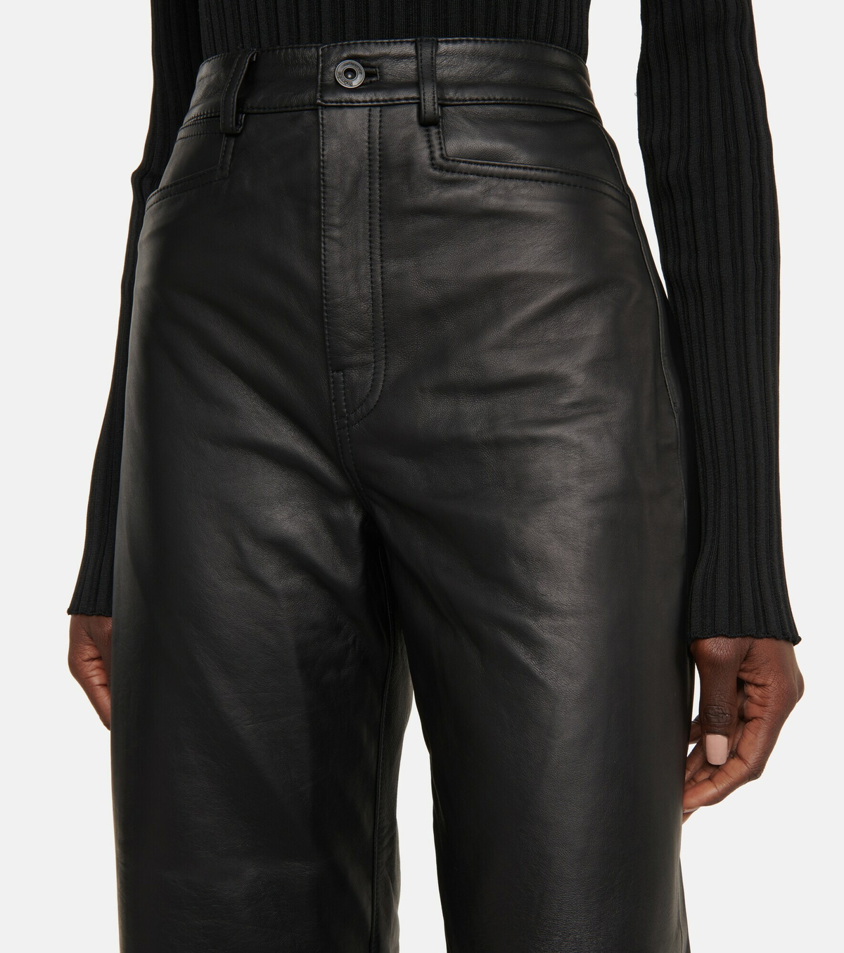 Proenza Schouler - White Label high-rise leather pants