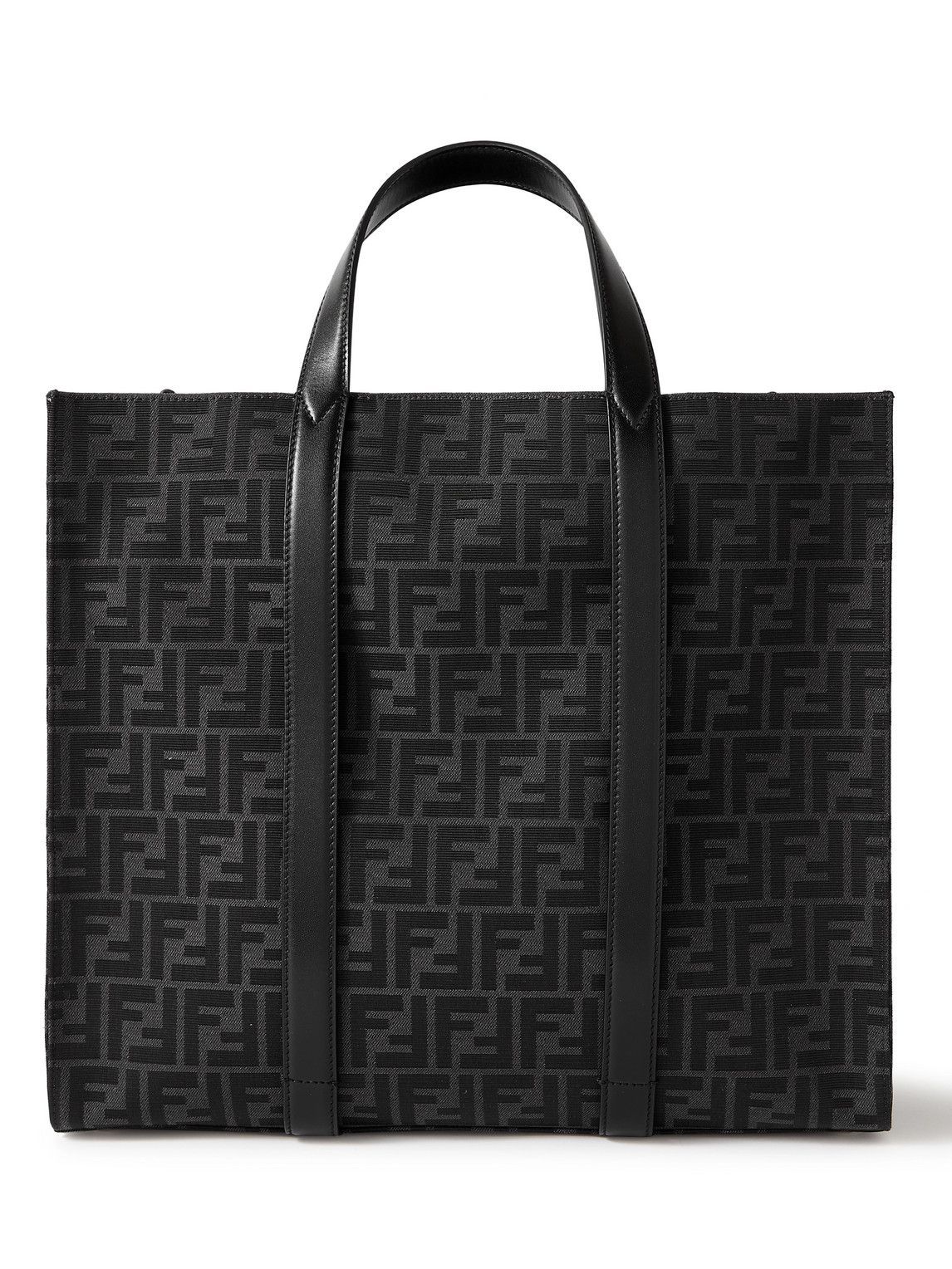 Fendi logo tote hotsell