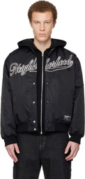 Neighborhood Black Baseball Bomber Jacket