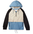 AMI - Colour-Block Shell Hooded Jacket - Multi