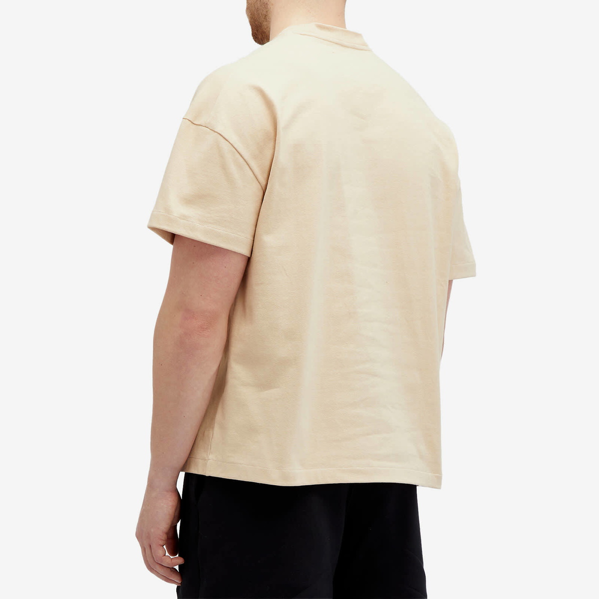 【JIL SANDER】Jil Sander Logo T-Shirt Dark Sand 28813102_58235227_600.jpg