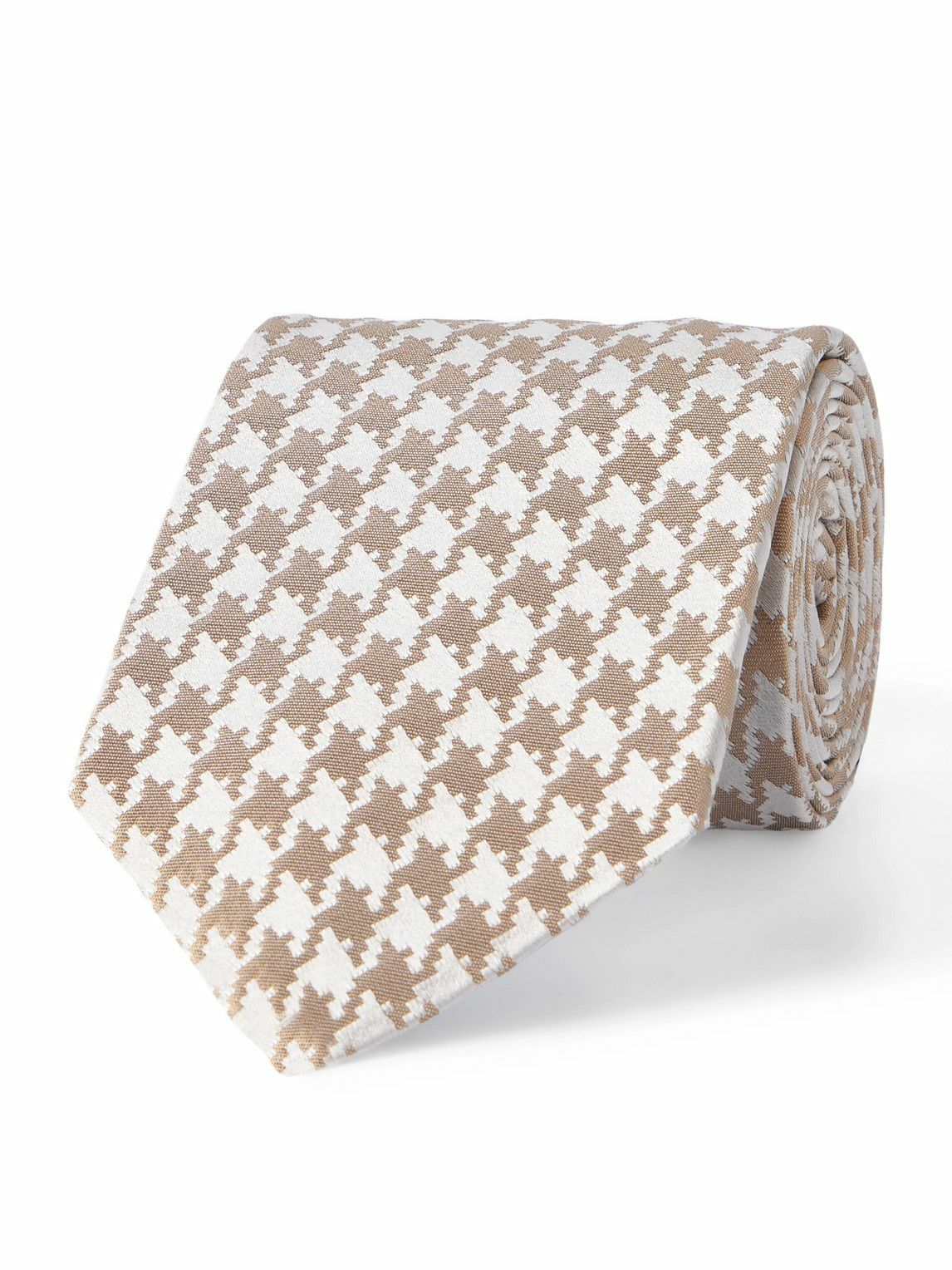 Richard James - 8cm Houndstooth Silk-Jacquard Tie