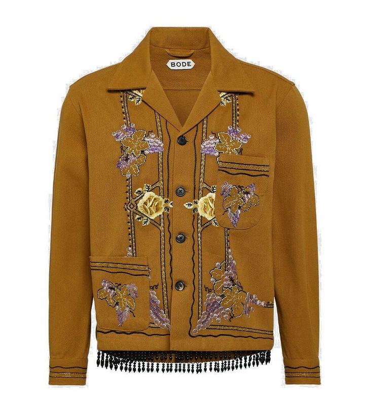 Photo: Bode Embroidered cotton jacket