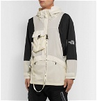 The North Face - Black Series KK Webbing-Trimmed Shell Hooded Jacket - Off-white