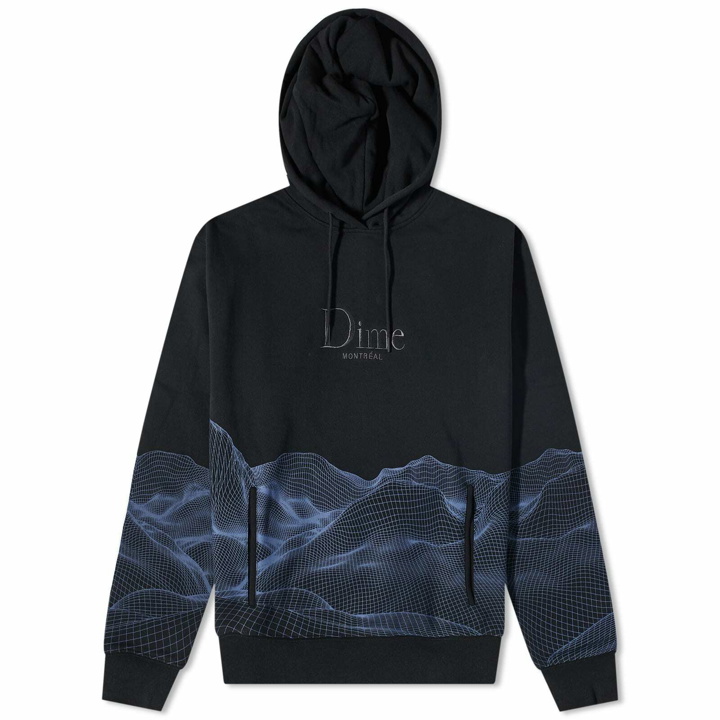 Photo: Dime Men's Landscape Hoodie in Black