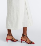 Proenza Schouler Reign ruffled cotton-blend midi dress
