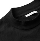 John Elliott - Mock-Neck Cotton-Jersey T-Shirt - Black