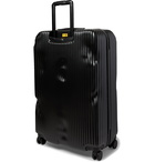 Crash Baggage - Stripe Large Polycarbonate Suitcase - Black