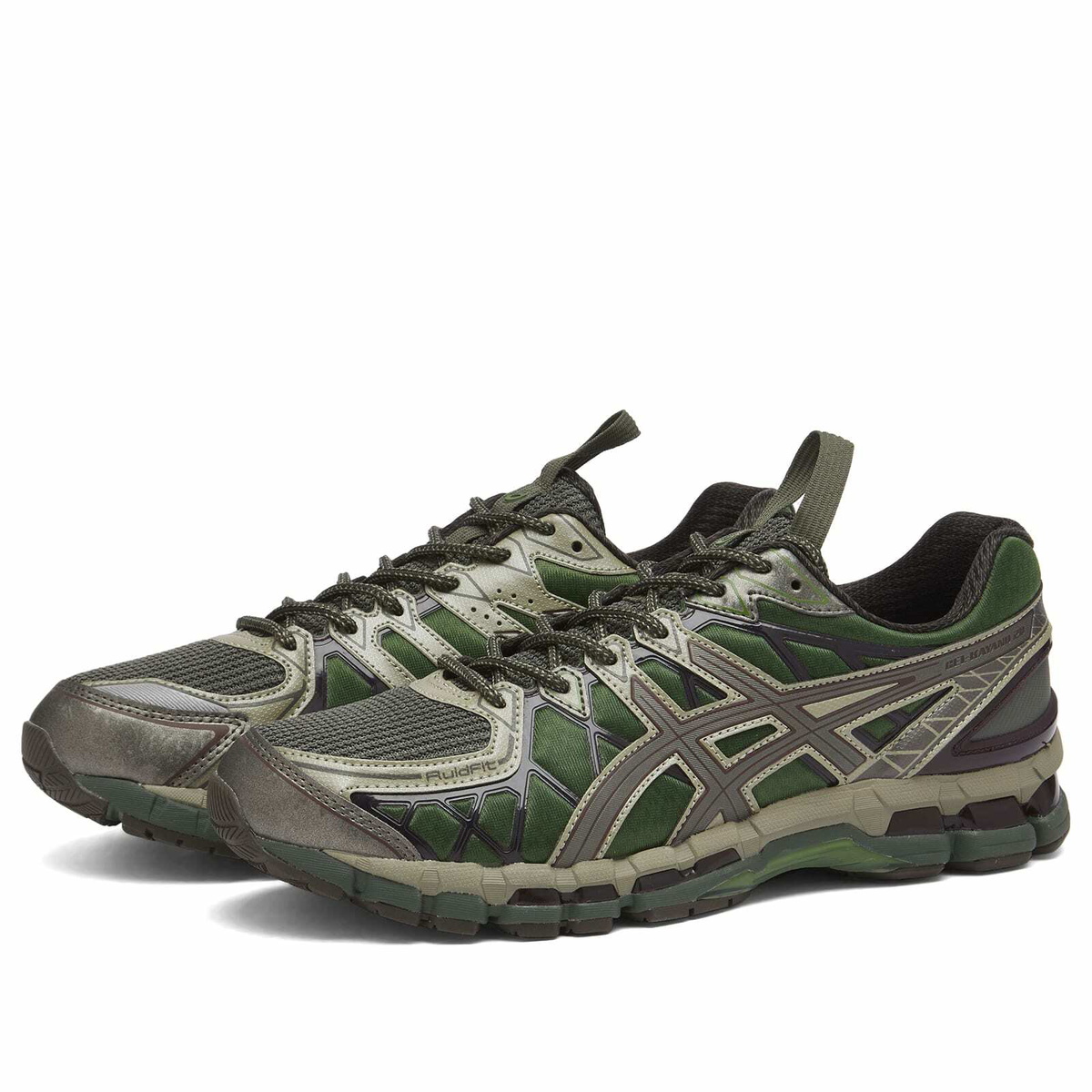 Asics UB10-S GEL-KAYANO 20 Sneaker in Moss/Gunmetal