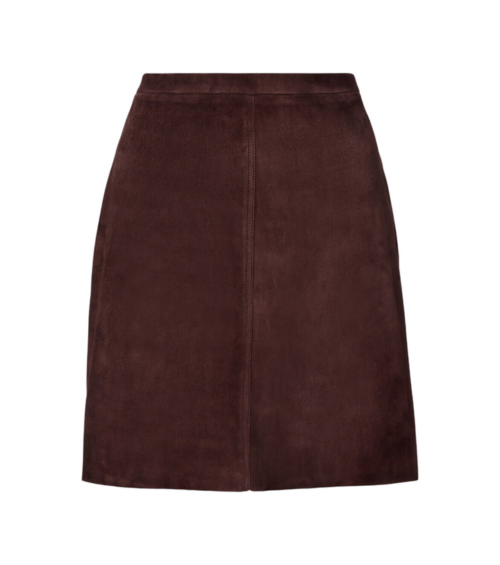 Photo: Stouls Lucie 22 suede miniskirt