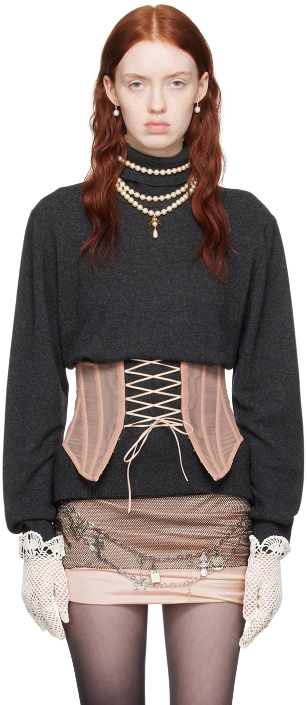 Dilara Findikoglu Black Identity Crisis Turtleneck