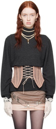 Dilara Findikoglu Black Identity Crisis Turtleneck