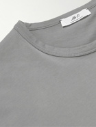 Mr P. - Cotton-Jersey T-Shirt - Gray