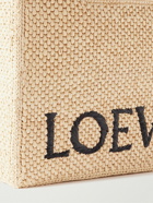 Loewe - Paula's Ibiza Logo-Embroidered Raffia Tote Bag