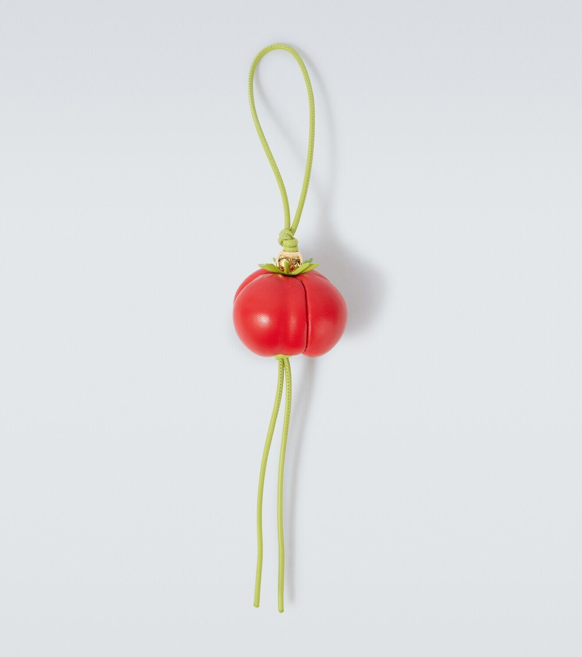 Loewe Paula's Ibiza Tomato leather bag charm