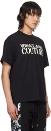 Versace Jeans Couture Black Bonded T-Shirt