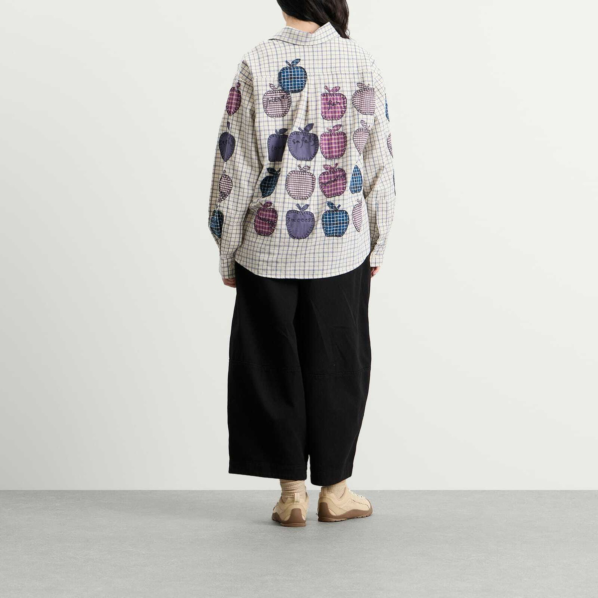 Story mfg. Women's Plane Shirt in Affirmations