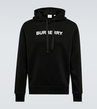 Burberry - Logo cotton jersey hoodie