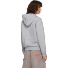 The North Face Gray Evolution Simple Dome Regular Full-Zip Hoodie