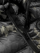 Canada Goose - Crofton Camouflage-Print Quilted Nylon-Ripstop Down Gilet - Black