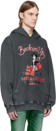 COÛT DE LA LIBERTÉ Gray Killian 'Buck'em' French Terry Hoodie