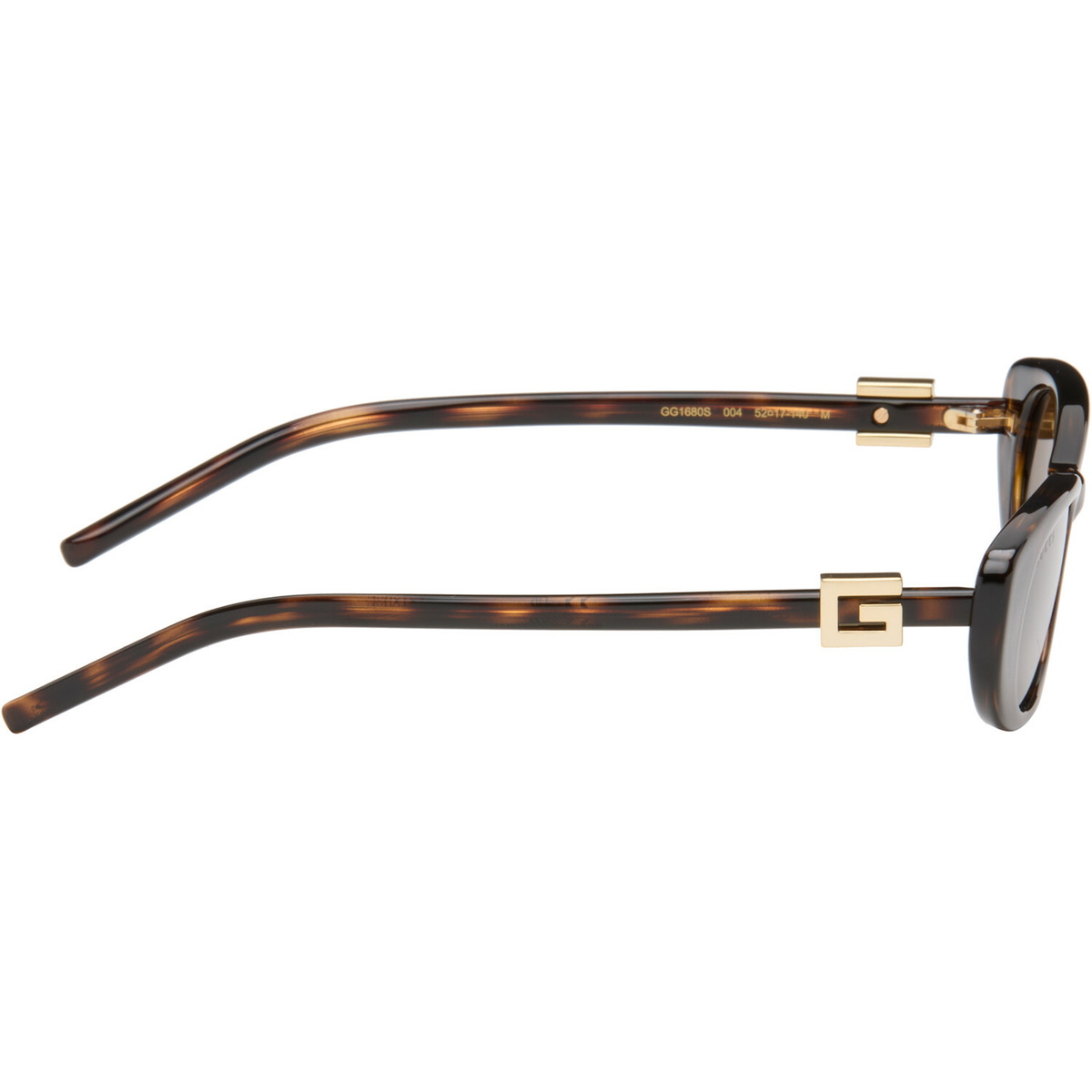 Gucci Brown G String Cat Eye Sunglasses