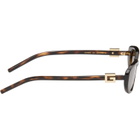 Gucci Brown G String Cat Eye Sunglasses