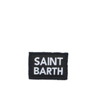 MC2 Saint Barth Boy Blue Ribbed Beanie With Saint Barth Label