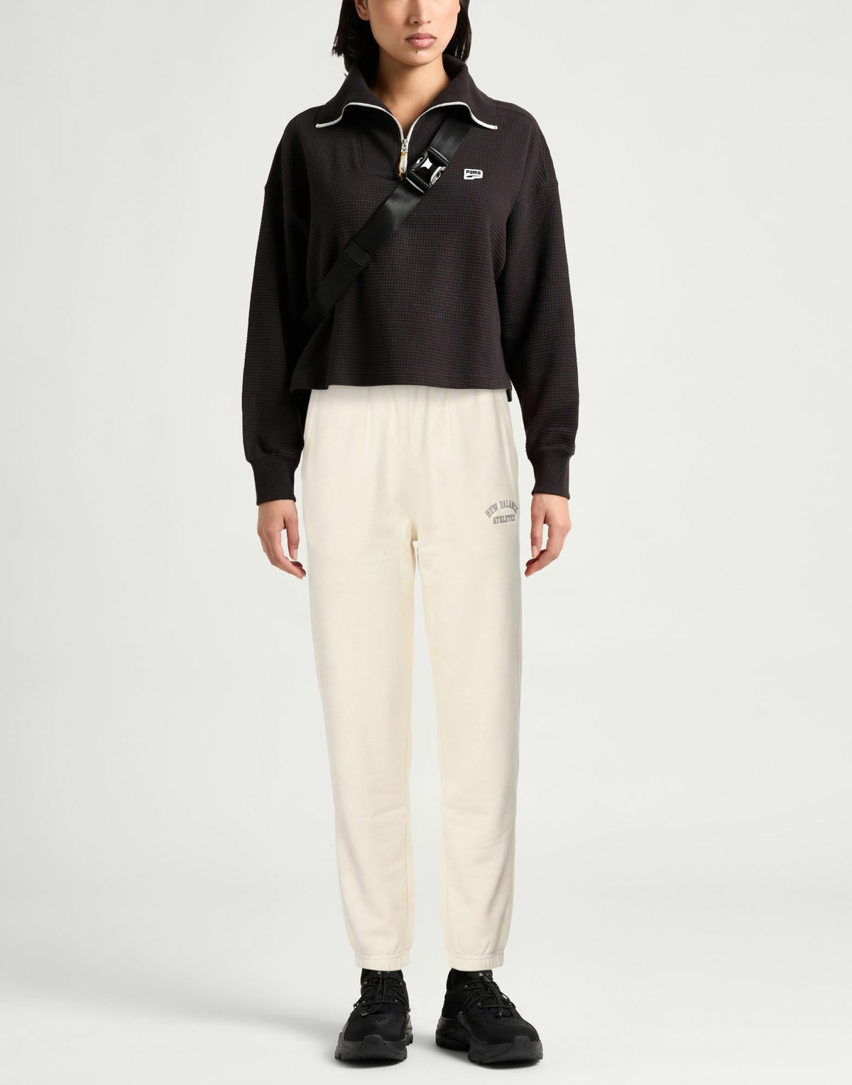 New Balance Womens Pants in Ivory