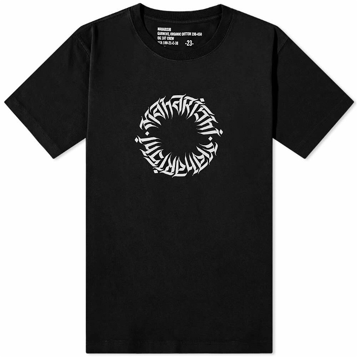 Photo: Maharishi Men's Circle of Life T-Shirt in Black