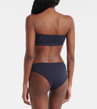 Bottega Veneta Gathered bandeau bikini