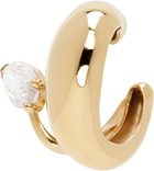 Alan Crocetti Gold Mini Blown Sharp Alien Ear Cuff
