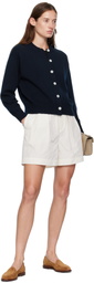 &Daughter Navy Ada Crewneck Cardigan