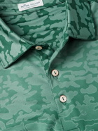 Peter Millar - Sail Camouflage-Print Stretch-Jersey Golf Polo Shirt - Green
