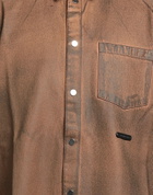 Helmut Lang Mens Shirt in Camel