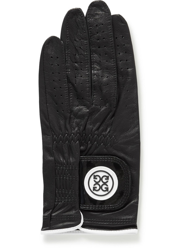 Photo: G/FORE - Essential Perforated Leather Golf Glove - Black