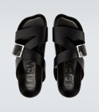 Loewe Paula's Ibiza Ease Buckle leather sandals
