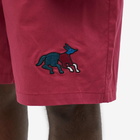 By Parra Men's Anxious Dog Short in Wine