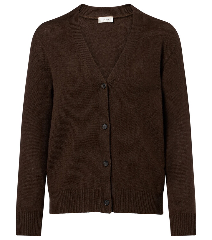 Photo: The Row Ovida cashmere cardigan