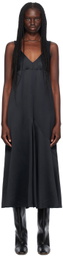 Studio Nicholson Navy Wylie Maxi Dress
