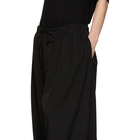 Yohji Yamamoto Black Basic Balloon Trousers