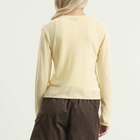 DUNST Women's Cardigan in Soft Yellow