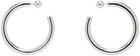 Sophie Buhai Silver Medium Everyday Hoop Earrings