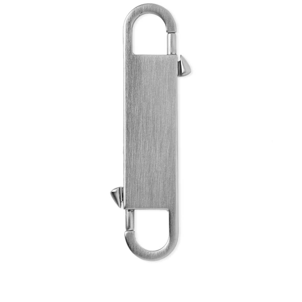 Rick Owens Metal Twin Keychain Rick Owens