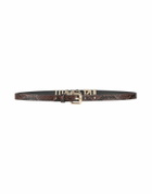 Just Cavalli Womens Belt Chocolate in Brown