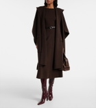Jardin des Orangers Wool and cashmere midi skirt